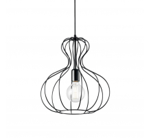 Подвесной светильник Ideal Lux Ampolla-1 SP1 Nero 148502