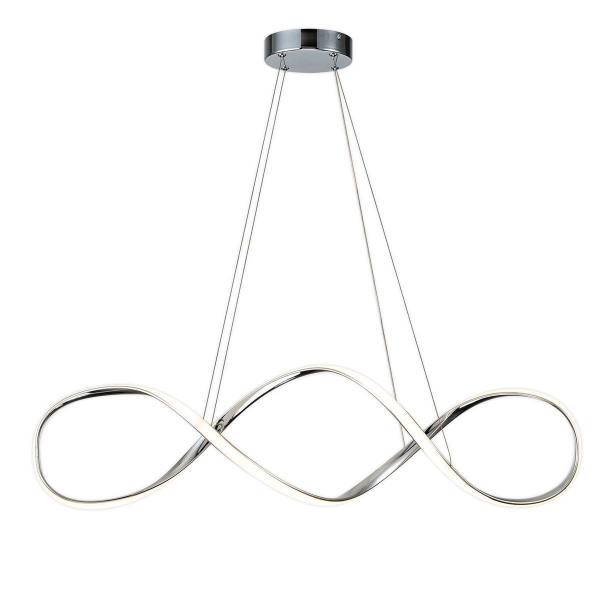 Подвесной светодиодный светильник Escada Knot 10236/1LED Chrome Подвесной светодиодный светильник Escada Knot 10236/1LED Chrome