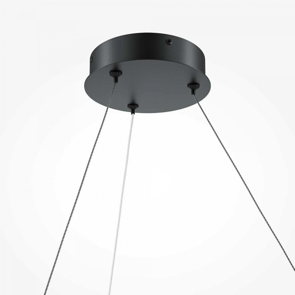 Подвесной светодиодный светильник Maytoni Curve MOD242PL-L33BK Подвесной светодиодный светильник Maytoni Curve MOD242PL-L33BK