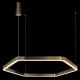 Подвесной светодиодный светильник Loft IT Titanium 10243L Gold