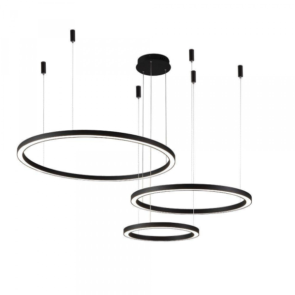 Подвесной светодиодный светильник Crystal Lux Fortuna SP158W Led Black Подвесной светодиодный светильник Crystal Lux Fortuna SP158W Led Black