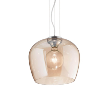 Подвесной светильник Ideal Lux Blossom SP1 Ambra 241524