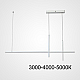 Подвесной светильник Imperium Loft Squirrel L120 White Трехцветный Свет 220654-23