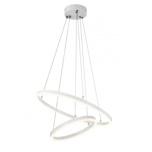 Подвесной светодиодный светильник Escada Void 10254/2LED White APP Подвесной светодиодный светильник Escada Void 10254/2LED White APP