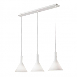 Подвесной светильник Ideal Lux Cocktail SP3 Bianco 074245