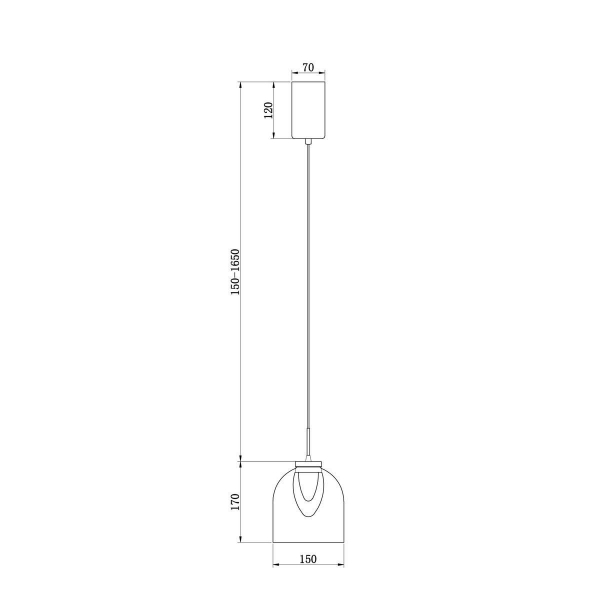 Подвесной светодиодный светильник Freya Fume FR5399PL-L4BS1 Подвесной светодиодный светильник Freya Fume FR5399PL-L4BS1