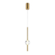 Подвесной светодиодный светильник Indigo Ciondolo 11066/1P Brass V000170L