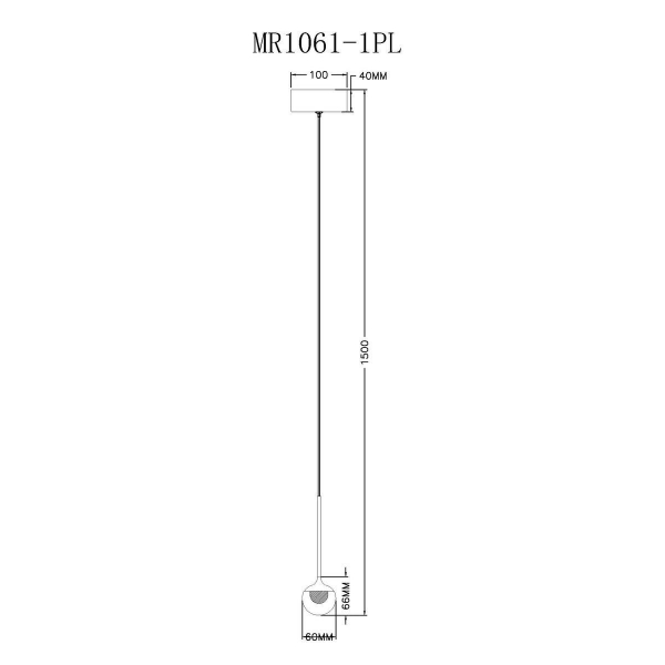 Подвесной светодиодный светильник MyFar Kollins MR1061-1PL Подвесной светодиодный светильник MyFar Kollins MR1061-1PL