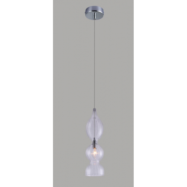 Подвесной светильник Crystal Lux Iris SP1 B Transparent Подвесной светильник Crystal Lux Iris SP1 B Transparent