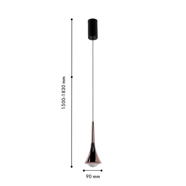 Подвесной светодиодный светильник Favourite Tolva 4292-1P Подвесной светодиодный светильник Favourite Tolva 4292-1P