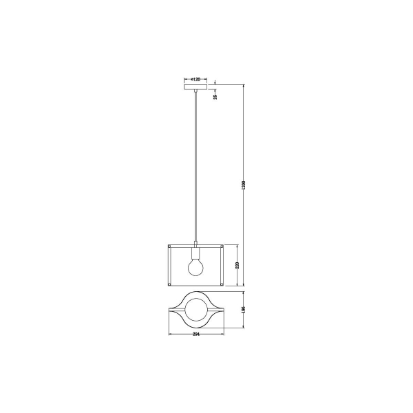 Подвесной светильник Vele Luce Cross VL5272P01 Подвесной светильник Vele Luce Cross VL5272P01