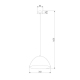 Подвесной светильник TK Lighting 10263 Faro