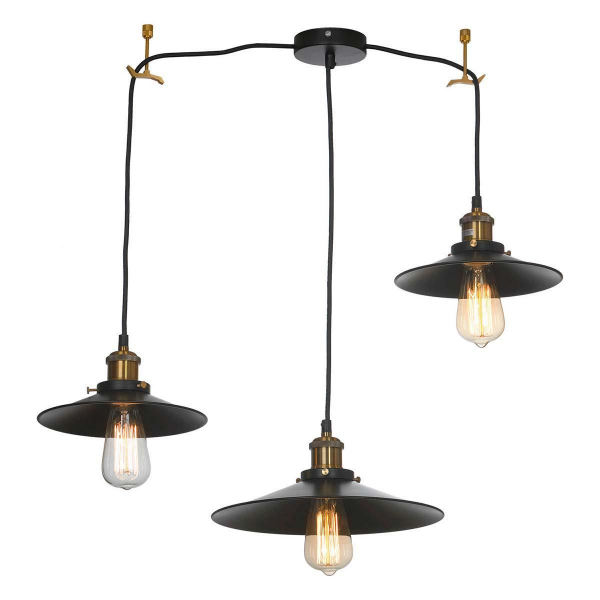 Подвесной светильник Lussole LOFT NEW YORK LSP-9601-3L Подвесной светильник Lussole LOFT NEW YORK LSP-9601-3L