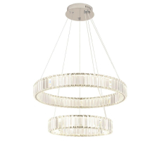 Подвесной светодиодный светильник Crystal Lux Musika SP100W Led Chrome