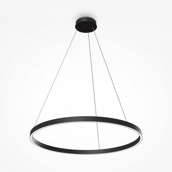 Подвесной светодиодный светильник Maytoni Rim MOD058PL-L42BK Подвесной светодиодный светильник Maytoni Rim MOD058PL-L42BK