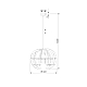 Подвесной светильник TK Lighting 6886 Venus