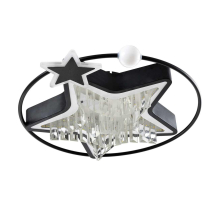 Потолочный светильник LED4U L8025-450 BK