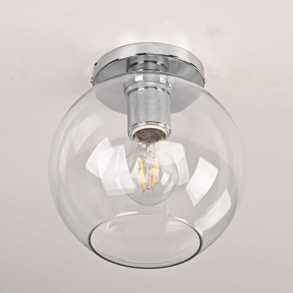 Потолочный светильник Imperium Loft RH Utilitaire Globe Shade Flushmount 123674-22