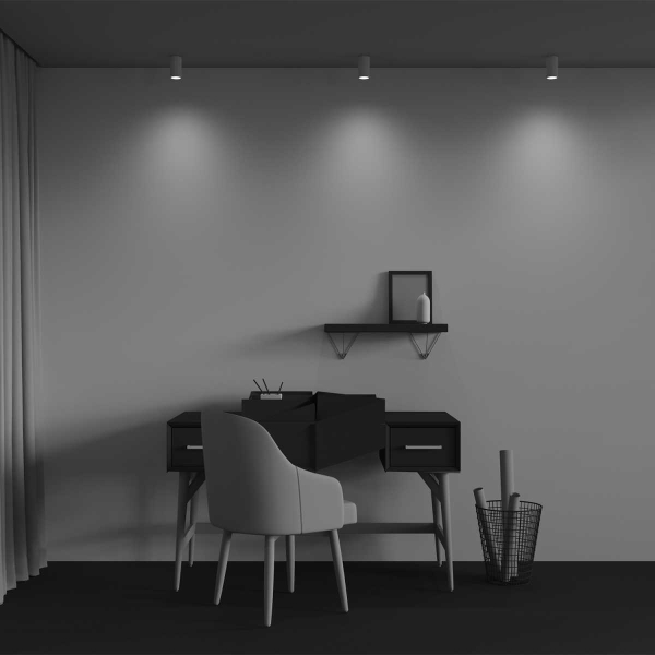 Потолочный светильник Maytoni Technical Ceiling Calipso TR218-1-GU10-BK