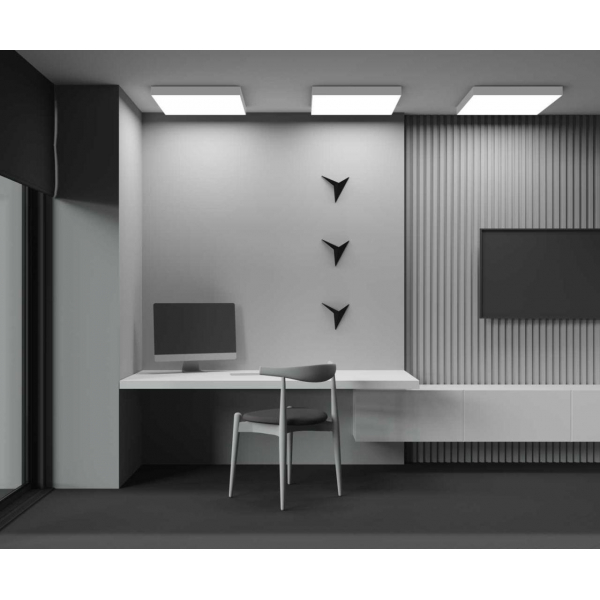 Потолочный светодиодный светильник Maytoni Zon C032CL-90W3K-SQ-W Потолочный светодиодный светильник Maytoni Zon C032CL-90W3K-SQ-W
