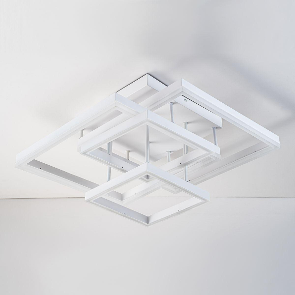Потолочный светодиодный светильник Escada Union 10229/4LED White Потолочный светодиодный светильник Escada Union 10229/4LED White