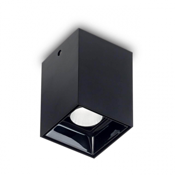 Потолочный светодиодный светильник Ideal Lux Nitro 15W Square Nero 206028 Потолочный светодиодный светильник Ideal Lux Nitro 15W Square Nero 206028