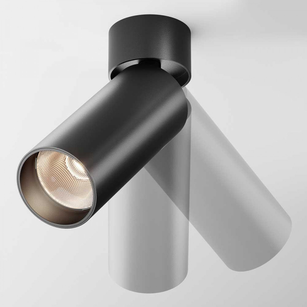 Потолочный светодиодный светильник Maytoni Technical Focus LED C055CL-L12B3K-W-B Потолочный светодиодный светильник Maytoni Technical Focus LED C055CL-L12B3K-W-B