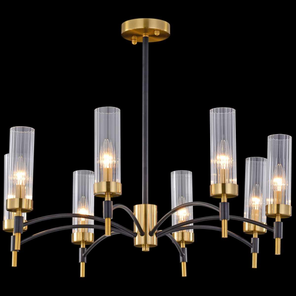 Потолочный светильник ILLUMICO IL5177-8PLS-29 BRASS TUBO Потолочный светильник ILLUMICO IL5177-8PLS-29 BRASS TUBO
