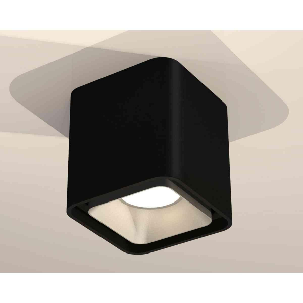 Комплект накладного светильника Ambrella light Techno Spot XS7841003 SBK/SSL черный песок/серебро песок (C7841, N7703) Комплект накладного светильника Ambrella light Techno Spot XS7841003 SBK/SSL черный песок/серебро песок (C7841, N7703)