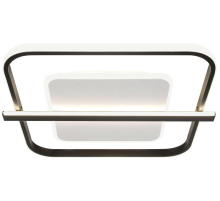 Светильник потолочный светодиодный ЭРА Модерн Franco CLL-1-107W 3K-6K RC BK с ДУ черный Б0069746