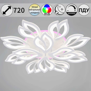 Светильник потолочный Reluce 85162-0.3-8+4C