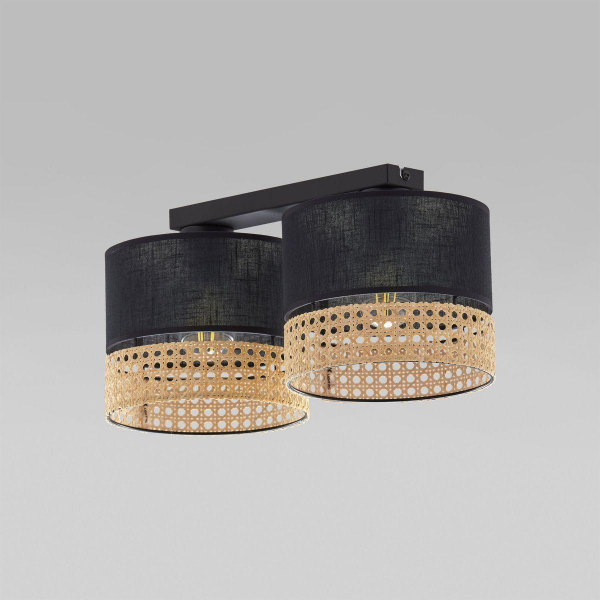 Потолочный светильник TK Lighting 6545 Paglia Black Потолочный светильник TK Lighting 6545 Paglia Black