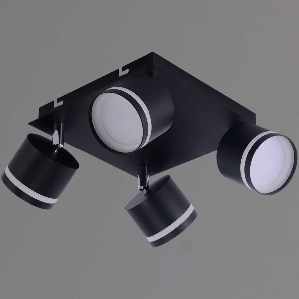 Люстра Reluce 51540-0.3-04 GX53 BK+CR