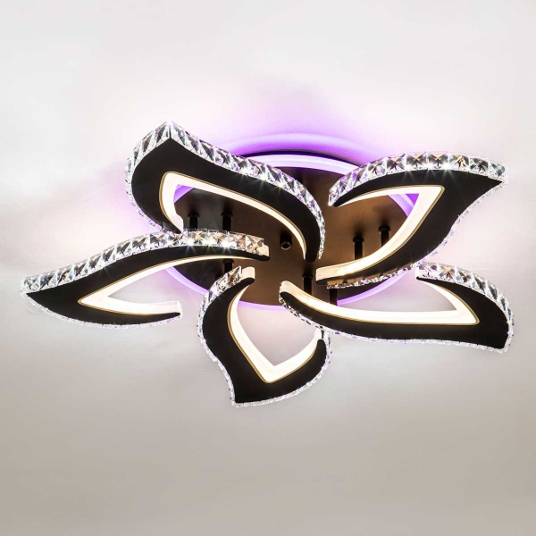 Потолочный светильник LED4U L2839-5 BK Потолочный светильник LED4U L2839-5 BK