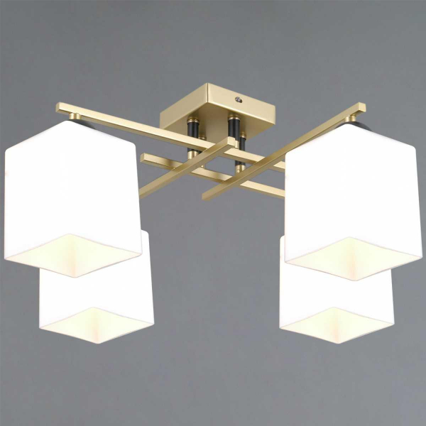 Светильник потолочный Illumico IL0617-4CSQ-25 GD NAPLES Светильник потолочный Illumico IL0617-4CSQ-25 GD NAPLES