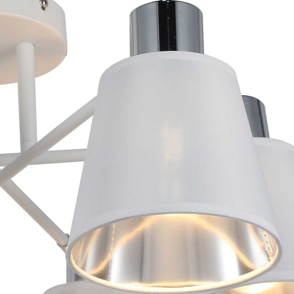 Потолочный светильник ILLUMICO IL6116-6COU-79 WH CR Abelie Потолочный светильник ILLUMICO IL6116-6COU-79 WH CR Abelie