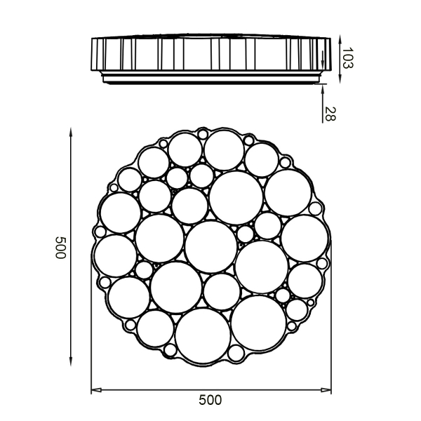 Потолочный светильник Vele Luce Bible VL7156L01