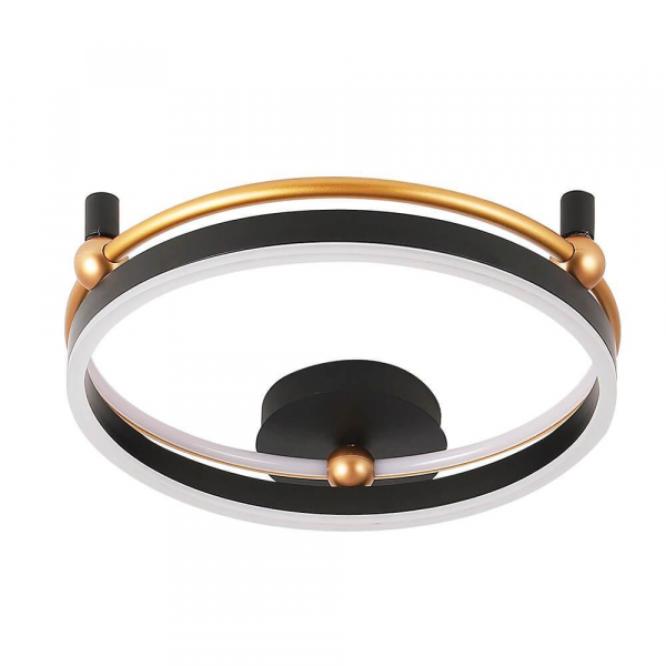 Потолочный светодиодный светильник Crystal Lux Fernando PL48W Led Black/Gold Потолочный светодиодный светильник Crystal Lux Fernando PL48W Led Black/Gold