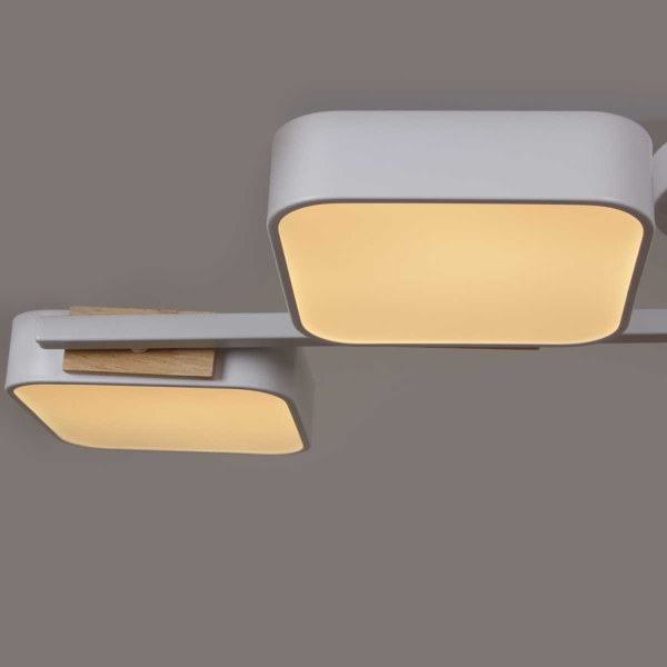 Светильник потолочный Reluce 03361-0.3-04 WH+WOOD Светильник потолочный Reluce 03361-0.3-04 WH+WOOD