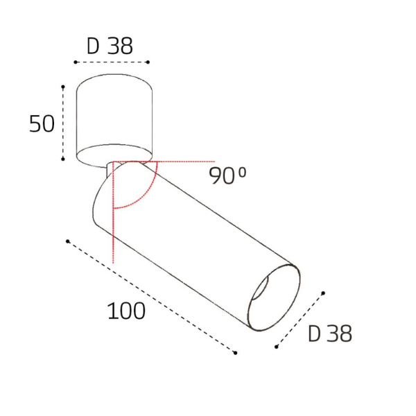 Потолочный светильник Italline IT02-023 white 3000K
