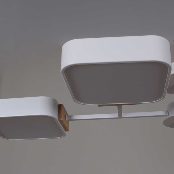 Светильник потолочный Reluce 03363-0.3-08 WH+WOOD Светильник потолочный Reluce 03363-0.3-08 WH+WOOD