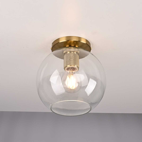 Потолочный светильник Imperium Loft RH Utilitaire Globe Shade Flushmount 123675-22