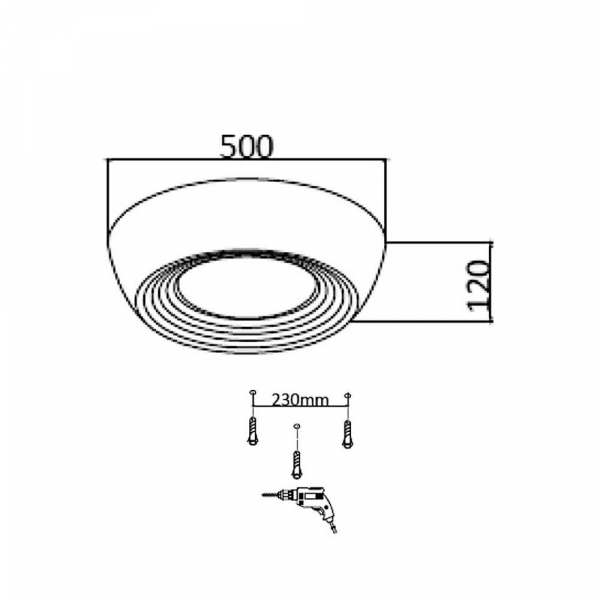 Потолочный светодиодный светильник Sonex Avra Cronus 7715/54L Потолочный светодиодный светильник Sonex Avra Cronus 7715/54L