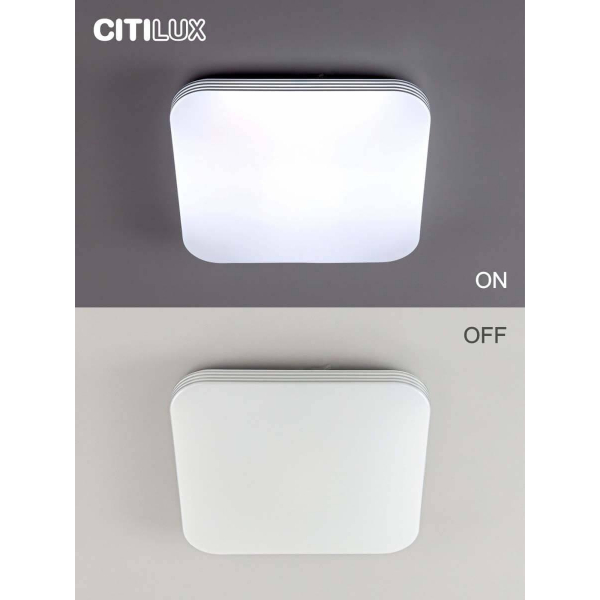Потолочный светодиодный светильник Citilux Симпла CL714K330G Потолочный светодиодный светильник Citilux Симпла CL714K330G