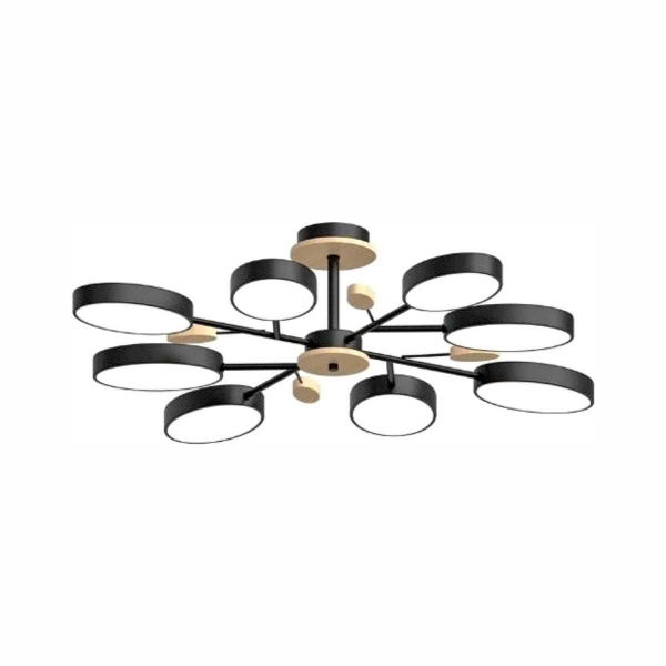Потолочный cветильник LED4U L3221-850 BK Потолочный cветильник LED4U L3221-850 BK