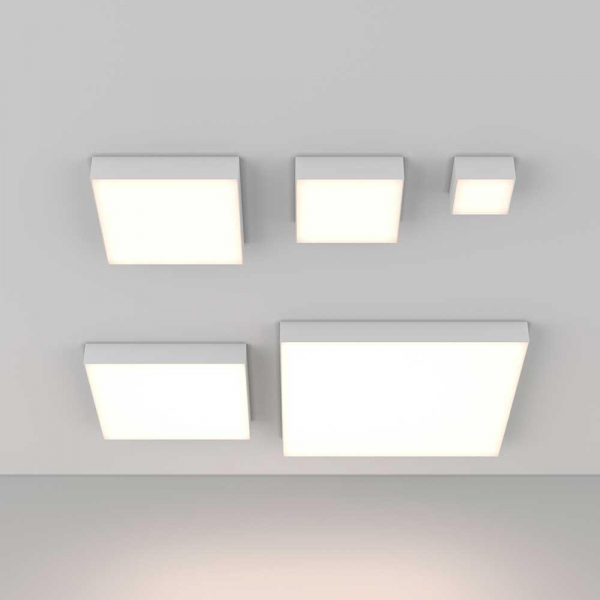 Потолочный светодиодный светильник Maytoni Zon C032CL-90W4K-SQ-W Потолочный светодиодный светильник Maytoni Zon C032CL-90W4K-SQ-W