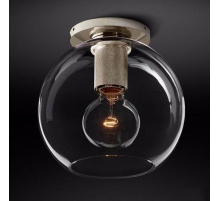 Потолочный светильник Imperium Loft RH Utilitaire Globe Shade Flushmount 123674-22