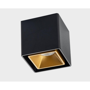 Потолочный светильник Italline FASHION FX1 black + FASHION FXR gold