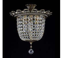 Потолочный светильник Artglass Artemis II. Brass Antique CE