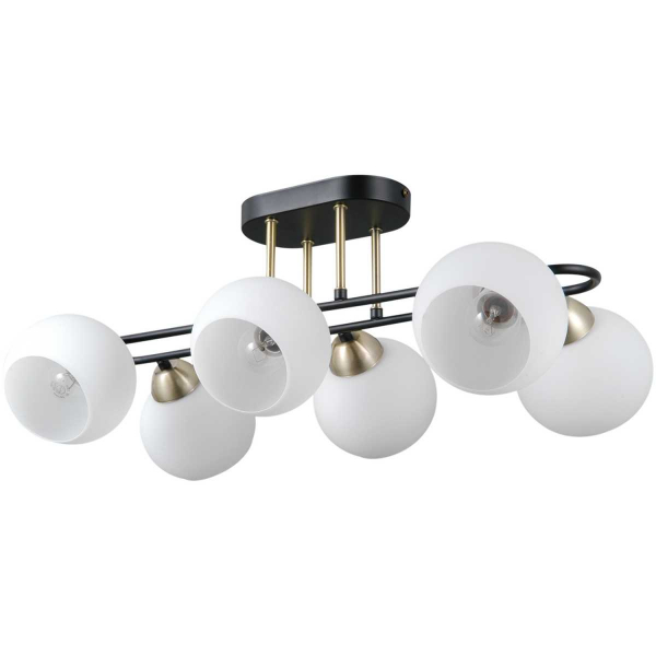 Потолочный светильник ILLUMICO IL0790-6CSQ-25 BK AB TRENTO Потолочный светильник ILLUMICO IL0790-6CSQ-25 BK AB TRENTO